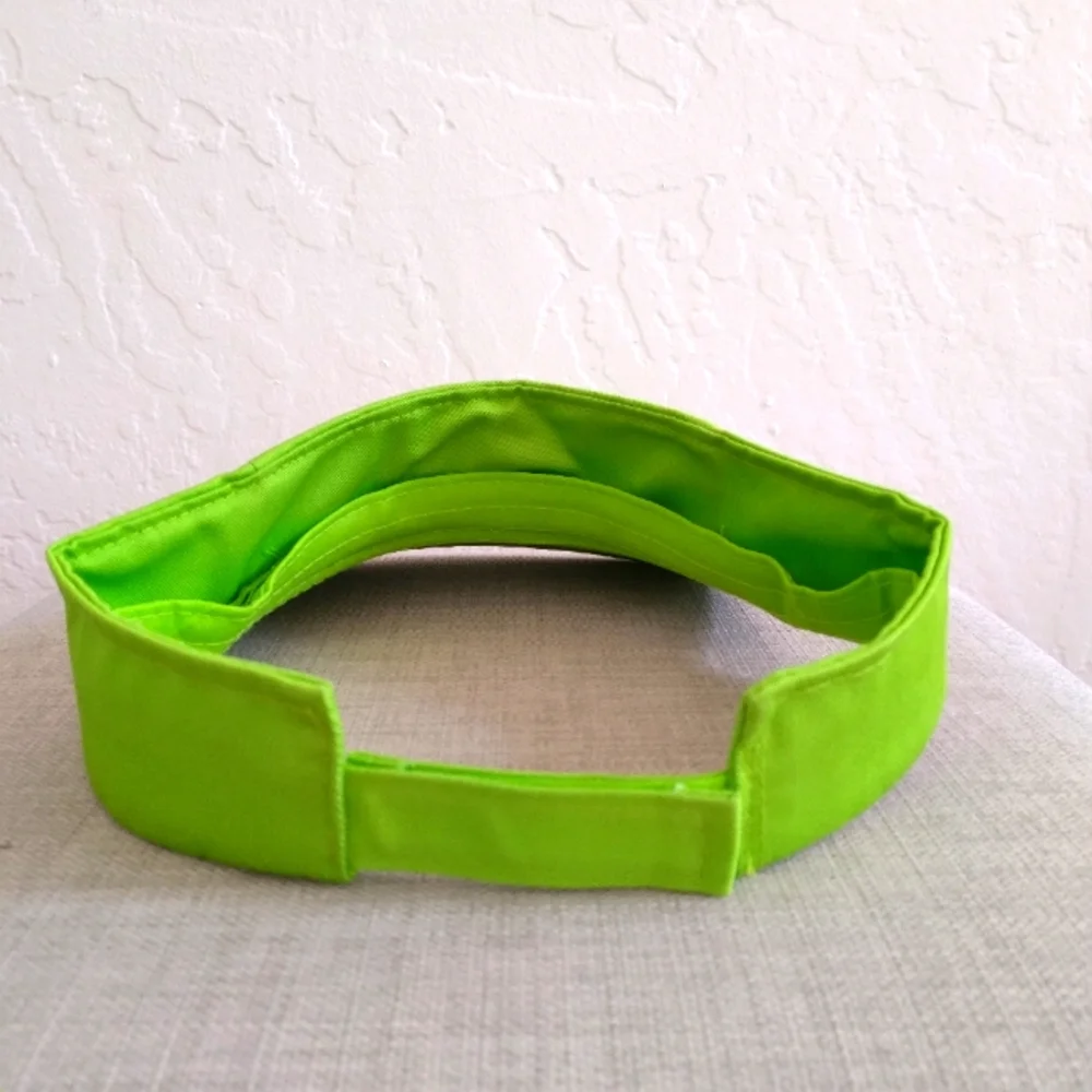 Clearance! Hey Dude Neon Green Visor - Picture 5 of 10